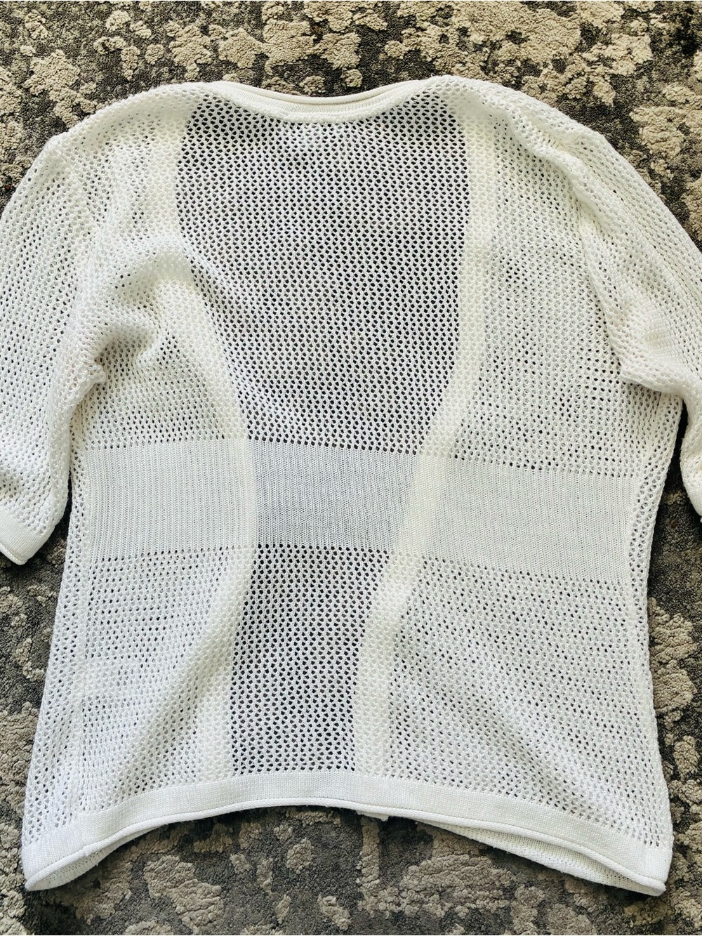 Joseph Cream Open-Knit Lightweight Cardigan - Picture 7 of 8